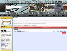 Tablet Screenshot of phxblockwatch.org